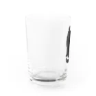 もっち（mocchi）の黒猫ちゃん Water Glass :left
