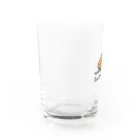 だんごむしの石のしたがすき Water Glass :left