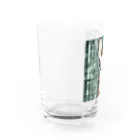 kindonesiaのドット絵のヒマラヤンキャット Water Glass :left