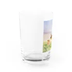 すみれのファンタジー Water Glass :left