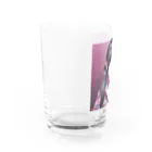 hamusutaroのツインテール女の子 Water Glass :left