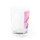 WaCaKuSaの彼にやらせてみてはどうでしょう？ Water Glass :left