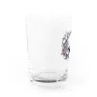 LCOMLのフルーツに囲まれたSKULL Water Glass :left