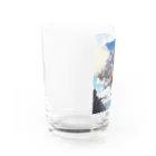 SetsunaAIの空に浮かぶ島のファンタジーグッズ Water Glass :left