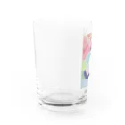 キキとココからの夜明けのエンジェル  Water Glass :left