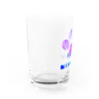 NIKUKYU LOVERのLOVE NIKUKYU -肉球好きさん専用 ブルーピンクバルーン - Water Glass :left