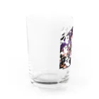 ArtifyGoodsのハロウィンの魔法少女 Water Glass :left