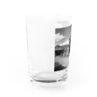 崖っぷちのポニョの"Nostalgia Ville：さびれた町の魅力を感じるグッズ" Water Glass :left