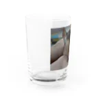 panchanphotoanimalsのモモンガシリーズグッズ Water Glass :left