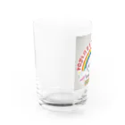 "Positive Thinking"のPositiveThinking Water Glass :left