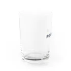 [公式]Poplandストア - なにげない日常にワクワクをのPOPLANDロゴ Water Glass :left