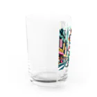 active-msk2のバッドアスファンキーモンキー Water Glass :left