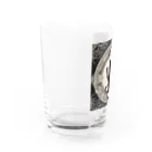 黒猫堂の黒猫　招き猫2 Water Glass :left