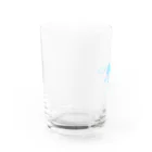 まるたるんのドット絵 水色ハート Water Glass :left