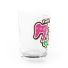 串カツワールドの串カツの妖精クシニョロ（クシニョロワールド） Water Glass :left