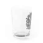 GOMAMSAYAKANのマルたくさん曼陀羅 Water Glass :left