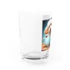 Công ty tròn quây quâyのティーカッププードルのプー太 Water Glass :left