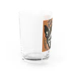 チワワ愛好家ショップの野性のハート：ワイルドチワワ Water Glass :left