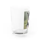 B-ossTonのキュートなボストンテリアのグッズ Water Glass :left