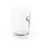 お店の名前考え中の憧れのラクレットチーズ Water Glass :left