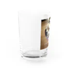 いぬさん、ねこさん、よろこんで！のuchino シリーズ　（おいぬさま） Water Glass :left