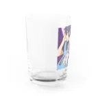 shonanMETALのSlash Girl Water Glass :left