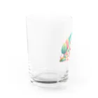 アメーバ2世の星と空と森とうさぎ Water Glass :left