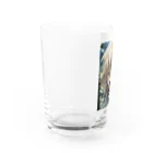 mamichin1122のひまわりで隠す娘 Water Glass :left