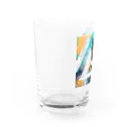 WA-TA craftのRED_EYES Water Glass :left