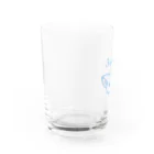 まったりと٩(　ᐕ)وのふぇねっくちゃん Water Glass :left