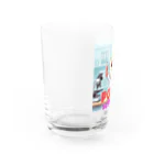 Pom-Dog'sのポメサイエンティスト Water Glass :left