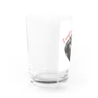 Love and peace to allの鉄の心臓が欲しい Water Glass :left