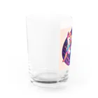 TokyoKimchiのポールダンス踊る柴犬ウニ Water Glass :left