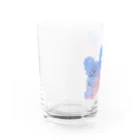 RabbitHouseの放浪シャチ Water Glass :left