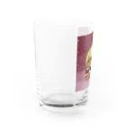 みゆ左衛門のサンタさんのお手伝い Water Glass :left