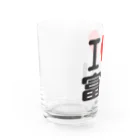 I LOVE SHOPのI LOVE 富山 Water Glass :left