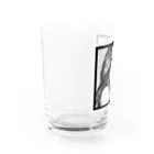 みそきなこ屋のMonochrome Girls Water Glass :left