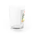 kozik01のおしゃれキャンプイラスト Water Glass :left