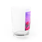 🇯🇵AMAGUMU SHIZUKU(雨雲 雫)の薔薇を嗜む猫 Water Glass :left