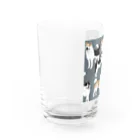 pinetreeの秋田犬２ Water Glass :left
