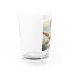 モナカの冒険王カエル Water Glass :left