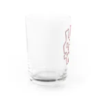 Lin Designの兎うさtwo Water Glass :left