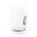 amakanaのまる耳ねこのほっこり時間 Water Glass :left