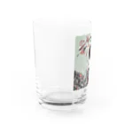 底辺の底辺好きな事を気ままに…。の平和 ウエヲムイテアルコウ。 Water Glass :left