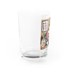 酔丸の酔いどれ猫　酔雷 Water Glass :left