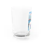 仮想の妖精たち: AI美少女の魅力のデジタル夢幻アートシリーズ Water Glass :left