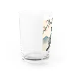 浮世絵デパートの浮世絵猫 Water Glass :left