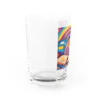 PSYCHEDELIC ARTのPSYCHEDELICパン Water Glass :left