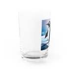 Hamatsukiのペンギン（折り紙風） Water Glass :left