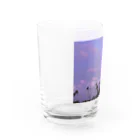 玉手箱の南国の冬空 Water Glass :left